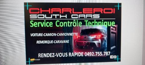 *** NEWS*SERVICE CONTROLE TECHNIQUE**CHARLEROI SOUTH CARS***, Services & Professionnels, Auto & Moto | Mécaniciens & Garages