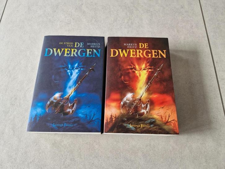 De dwergen + De strijd van de dwergen Markus Heitz €6/2stuks, Boeken, Fantasy, Ophalen of Verzenden