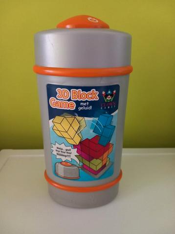 3D block game - spelletje met geluid beschikbaar voor biedingen