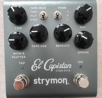 Strymon El Capistan V2 Tape Delay – met originele verpakking, Muziek en Instrumenten, Ophalen of Verzenden, Delay of Echo