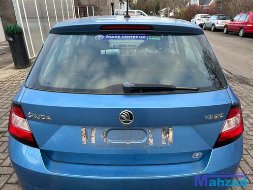 SKODA FABIA 3 BLAUW LQ5X achterklep 2014-2021, Auto-onderdelen, Carrosserie, Achterklep, Skoda, Achter, Gebruikt, Ophalen of Verzenden