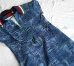 Retrokleed maat S Deense merk Margot, Blauw, Ophalen of Verzenden, Zo goed als nieuw, Maat 36 (S)