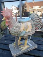 Jaren 70 vintage houten kermis kip draaimolen, Verzamelen, Automaten | Overige, Ophalen of Verzenden, Zo goed als nieuw