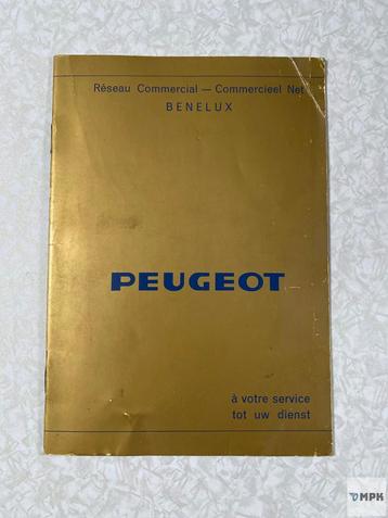 Peugeot Benelux Dealer Netwerk Gids 1974 beschikbaar voor biedingen