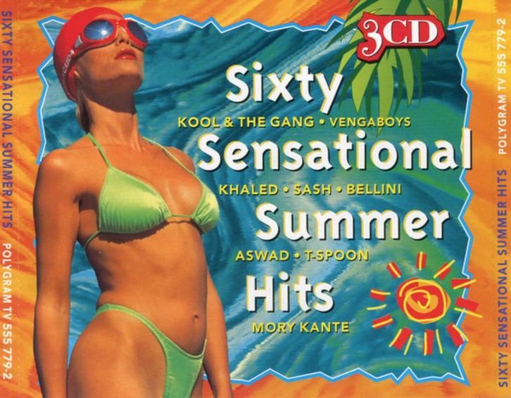 Sixty Sensational Summer Hits - Ottawan,Bellini ,10cc (3XCD), Cd's en Dvd's, Cd's | Verzamelalbums, Ophalen of Verzenden