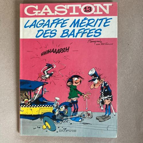 GASTON # 13  Lagaffe mérite des baffes  E.O. 1979, Livres, BD, Utilisé, Une BD, Enlèvement ou Envoi