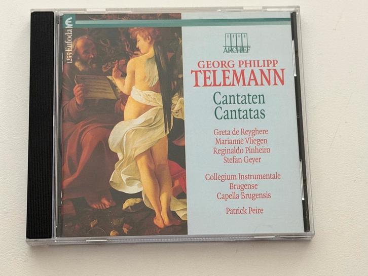 Georg Philipp Telemann – Cantaten, Cd's en Dvd's, Cd's | Klassiek, Gebruikt, Ophalen of Verzenden