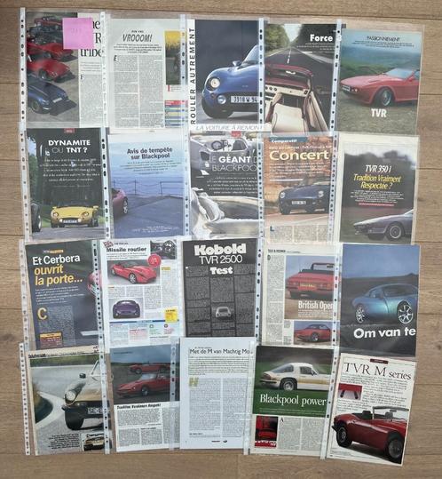 TVR - ARTIKELS, Boeken, Auto's | Folders en Tijdschriften, Ophalen of Verzenden