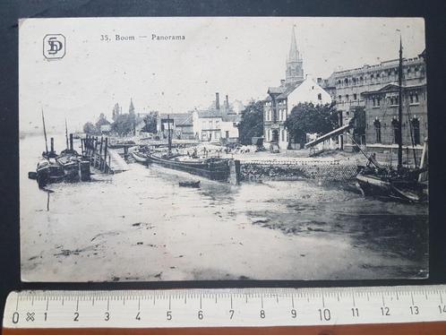 Postkaart Boom Panorama Boot Binnenvaartschip, Verzamelen, Postkaarten | België, Gelopen, Antwerpen, 1920 tot 1940, Ophalen of Verzenden