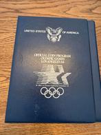 3x Zilveren penningen, olymic games 1984 Los Angeles, Ophalen of Verzenden, Zilver
