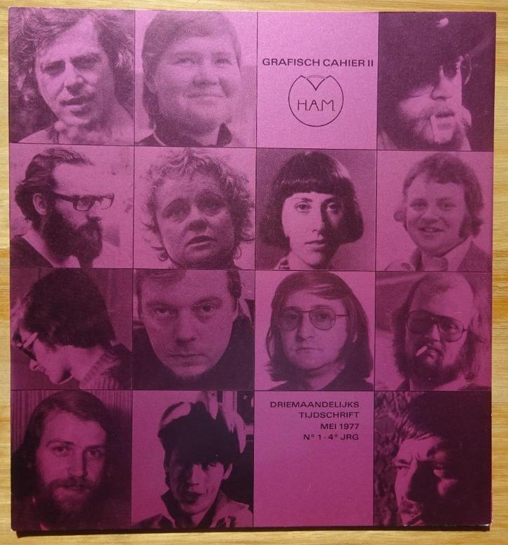 HAM 1977 Grafisch Cahier II, Boeken, Kunst en Cultuur | Beeldend, Zo goed als nieuw, Schilder- en Tekenkunst, Ophalen of Verzenden