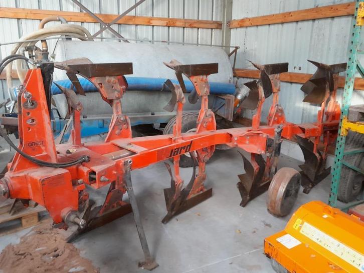 4-schaar ploeg, Zakelijke goederen, Landbouw | Werktuigen, Akkerbouw, Grondbewerking, Ophalen