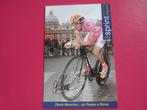 wielerkaart 2009 team rabobank giro denis menchov signe, Sports & Fitness, Cyclisme, Comme neuf, Envoi