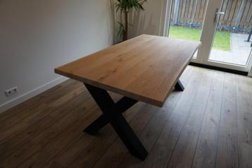 kloostertafel 3m, Huis en Inrichting, Ophalen, Rustiek, 200 cm of meer, 50 tot 100 cm