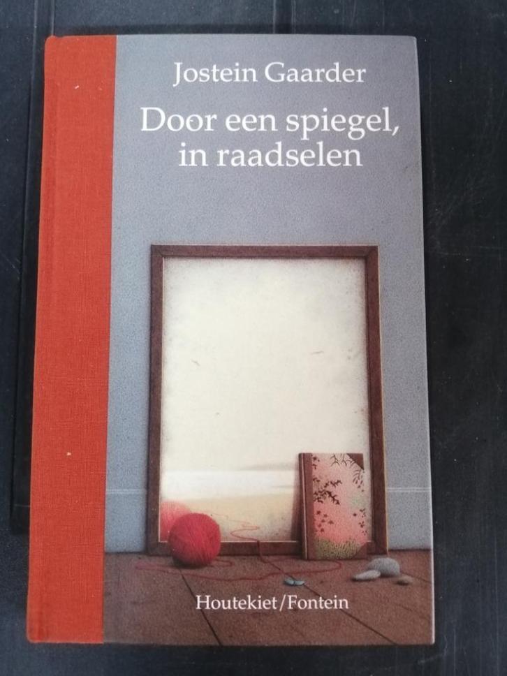 Jostein Gaarder - Door Een Spiegel, In Raadselen, Boeken, Romans, Gelezen, Ophalen of Verzenden