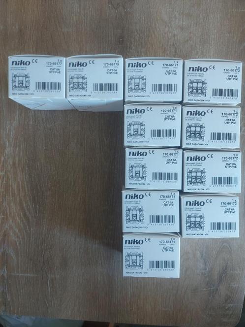 Niko Datacom VDI CAT6A STP / UTP PoE, Doe-het-zelf en Bouw, Elektriciteit en Kabels, Nieuw, Overige typen, Ophalen of Verzenden
