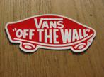 Vintage Sticker Skateboard Vans Off The Wall, Ophalen of Verzenden, Nieuw, Merk