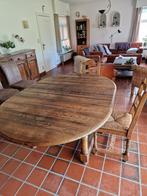 Rustieke eetplaats, Huis en Inrichting, Stoelen, Ophalen, Gebruikt, Bruin, Rustiek