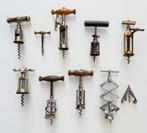 Lot van 10 antieke kurkentrekkers, Ophalen of Verzenden