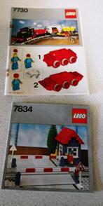 Lego:12v bouwplannen 7730-7834, Ophalen of Verzenden, Gebruikt, Lego