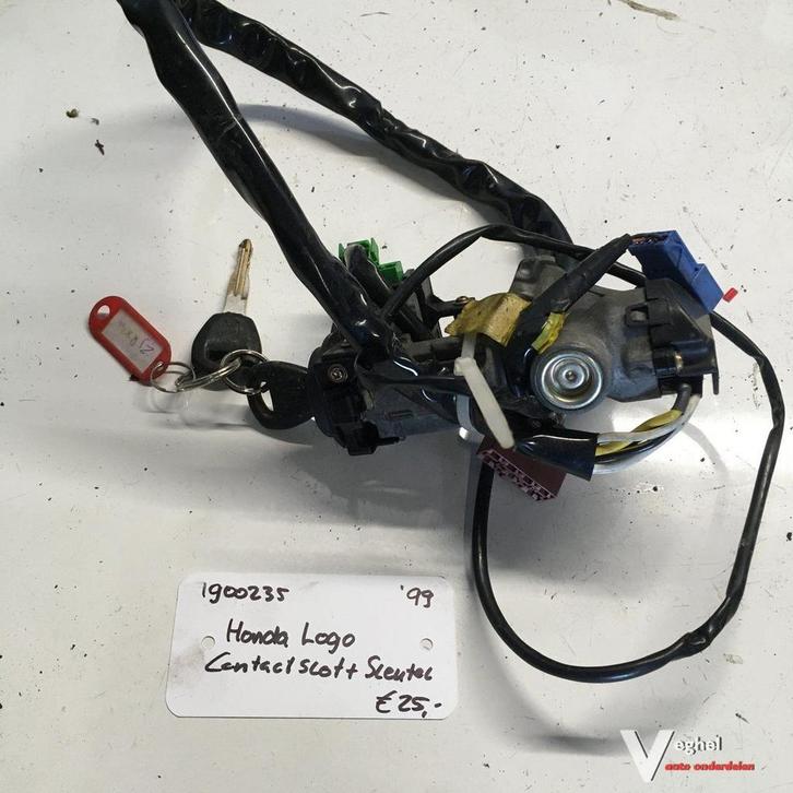 Honda Logo 1999 1900235  Contactslot met sleutel, Auto-onderdelen, Carrosserie, Gebruikt, Ophalen of Verzenden