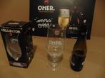Omer bierglas collector item, Verzamelen, Ophalen of Verzenden, Nieuw, Bierglas