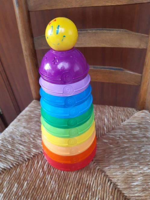 Ficher-Price Stack & Roll Cups, Kinderen en Baby's, Speelgoed | Fisher-Price, Zo goed als nieuw, Ophalen