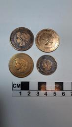 frankrijk lot van 4 oude munten, Ophalen, Frankrijk