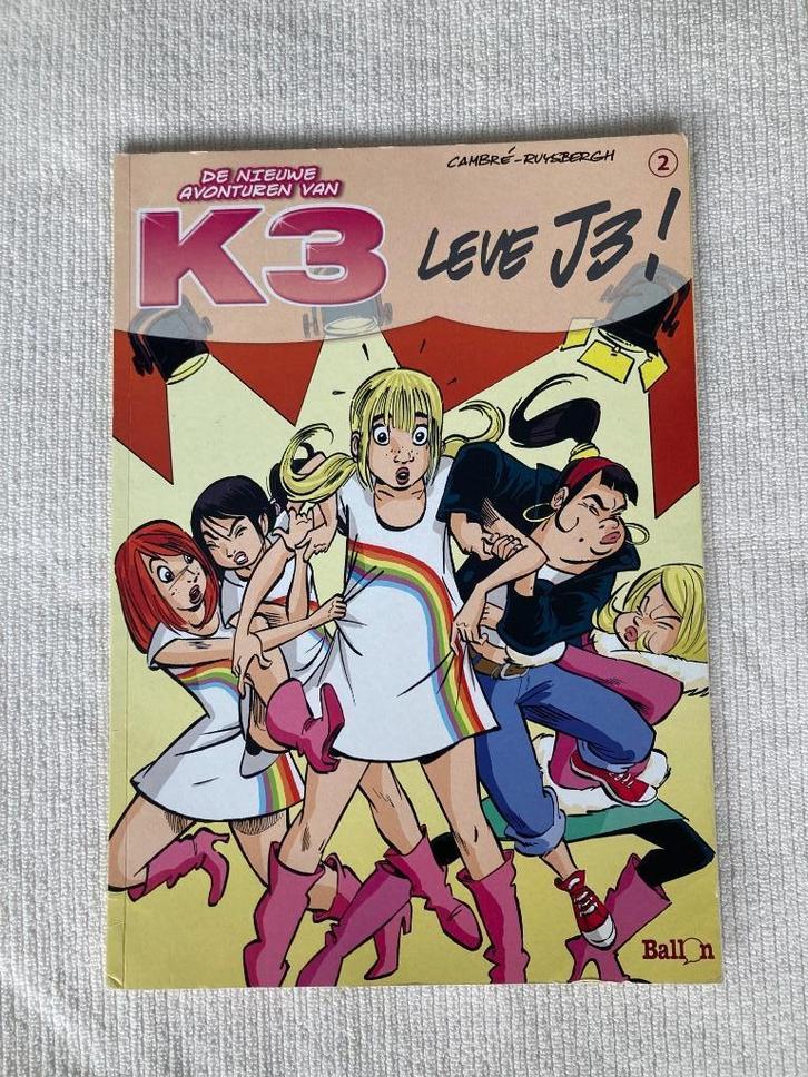De nieuwe avonturen van K3 2 leve J3 Ballon Nederlands Strip, Boeken, Stripverhalen, Zo goed als nieuw, Eén stripboek, Ophalen of Verzenden