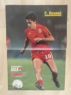 Poster Philippe Desmet (Rode Duivels), Verzamelen, Ophalen of Verzenden, Zo goed als nieuw, Poster, Plaatje of Sticker