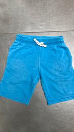 327: blauwe short maat 128, Ophalen of Verzenden, Gebruikt, Jongen, Broek