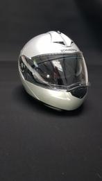Motohelm integraal "Schuberth" zilver, Motoren, M, Heren, Ophalen of Verzenden, Nieuw zonder kaartje