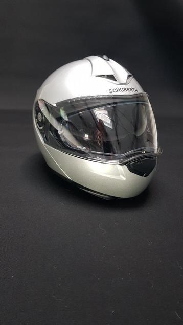 Motohelm integraal "Schuberth" zilver beschikbaar voor biedingen