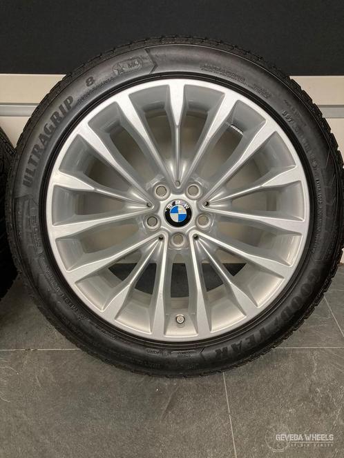 18” originele BMW 5 serie G30 G31 velgen winterbanden 5x112, Auto-onderdelen, Banden en Velgen, Banden en Velgen, Winterbanden