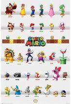 Super Mario Bros Maxi Poster - Character Parade, Collections, Cinéma et TV, Enlèvement ou Envoi, Rectangulaire vertical, Neuf