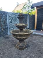 Oud roestlook barokfontein, Tuin en Terras, Ophalen of Verzenden, Nieuw, Beton, Fontein
