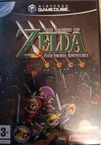 Gamecube:The Four Swords Adventures met GBA kabel, Vanaf 3 jaar, Role Playing Game (Rpg), Ophalen of Verzenden, 3 spelers of meer