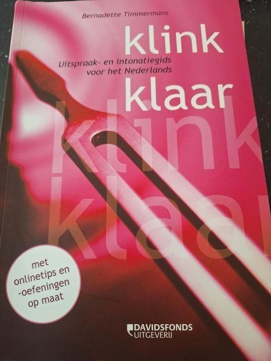 Bernadette Timmermans - Klink klaar, Livres, Science, Utilisé, Envoi