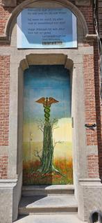kunstwerk/ Kinderkankerfons, Antiek en Kunst, Kunst | Schilderijen | Modern, Ophalen