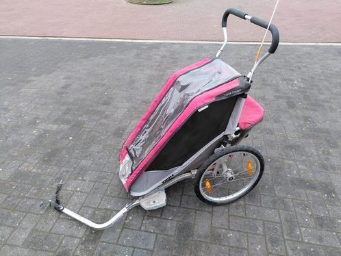 Thule Chariot Cougar voor 1 kindje, Vélos & Vélomoteurs, Accessoires vélo | Remorques, Utilisé, Remorque pour enfant, Suspension