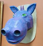 Hoofd om.aan de muur te hangen, Antiek en Kunst, Kunst | Overige Kunst, Ophalen