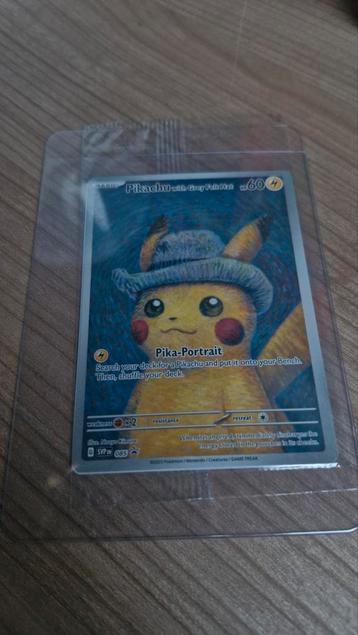 Pickachu with gray felt hat nog in plastiek