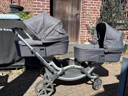 Poussette jumeaux ABC Design, Kinderen en Baby's, Tweelingen en Meerlingen, Gebruikt, Kinderwagen of Buggy, Ophalen