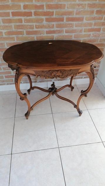 Biedermeier salon. Rode pluche., Antiek en Kunst, Antiek | Meubels | Stoelen en Sofa's, Ophalen