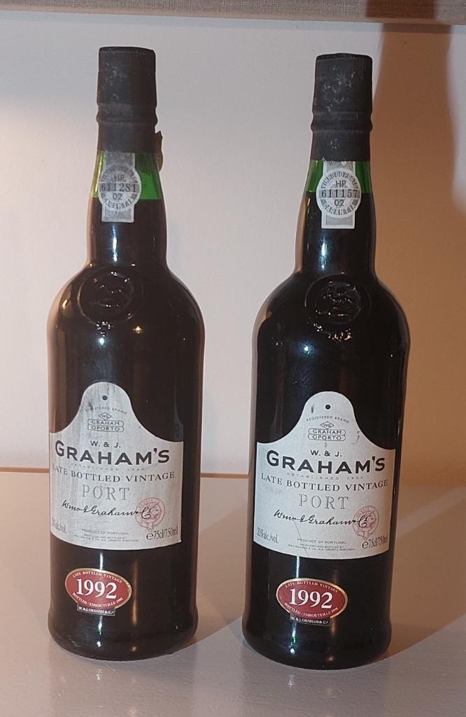 1992 Late Bottled Vintage LBV Graham's Port (Douro), Verzamelen, Wijnen, Nieuw, Port, Vol, Ophalen of Verzenden