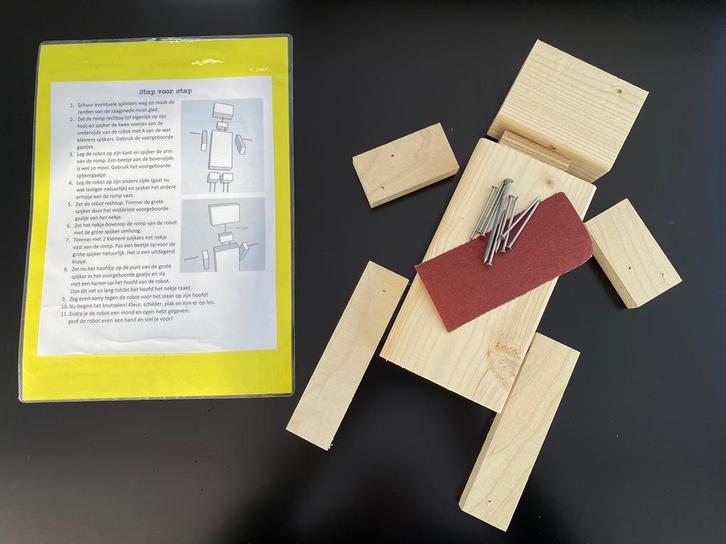 Timmerset Robot of dino, Hobby en Vrije tijd, Overige Hobby en Vrije tijd, Nieuw, Ophalen of Verzenden