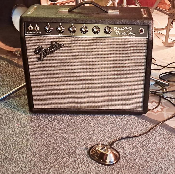 Fender 64 Custom Princeton Reverb Handwired, Musique & Instruments, Amplis | Basse & Guitare, Enlèvement