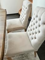 6x landelijke stoelen, Huis en Inrichting, Stoelen, Ophalen, Zo goed als nieuw, Stof
