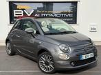 FIAT 500C 1.2i CABRIO - CARPLAY - CRUISECONTROL - PDC - DAB+, Voorwielaandrijving, 4 zetels, Stof, 4 cilinders