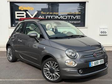 FIAT 500C 1.2i CABRIO - CARPLAY - CRUISECONTROL - PDC - DAB+ beschikbaar voor biedingen
